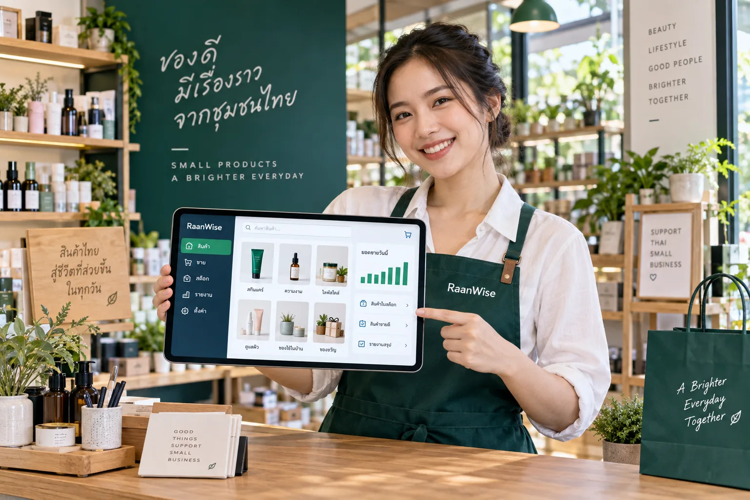 ภาพประกอบร้านเครื่องสำอาง